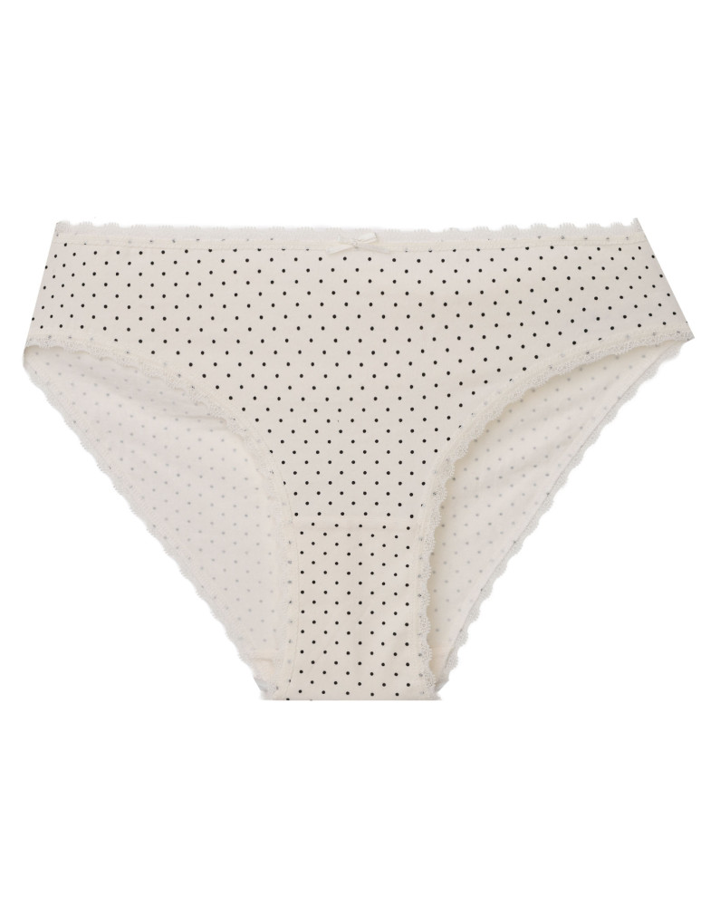 Majtki figi - Majtki damskie bikini bawełniane z kokardką 3-pak WIELOKOLOROWY  - produkt moraj.pl 4