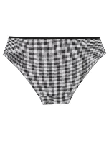 Majtki figi - Majtki damskie bikini bawełniane z kokardką 3-pak WIELOKOLOROWY - produkt 4