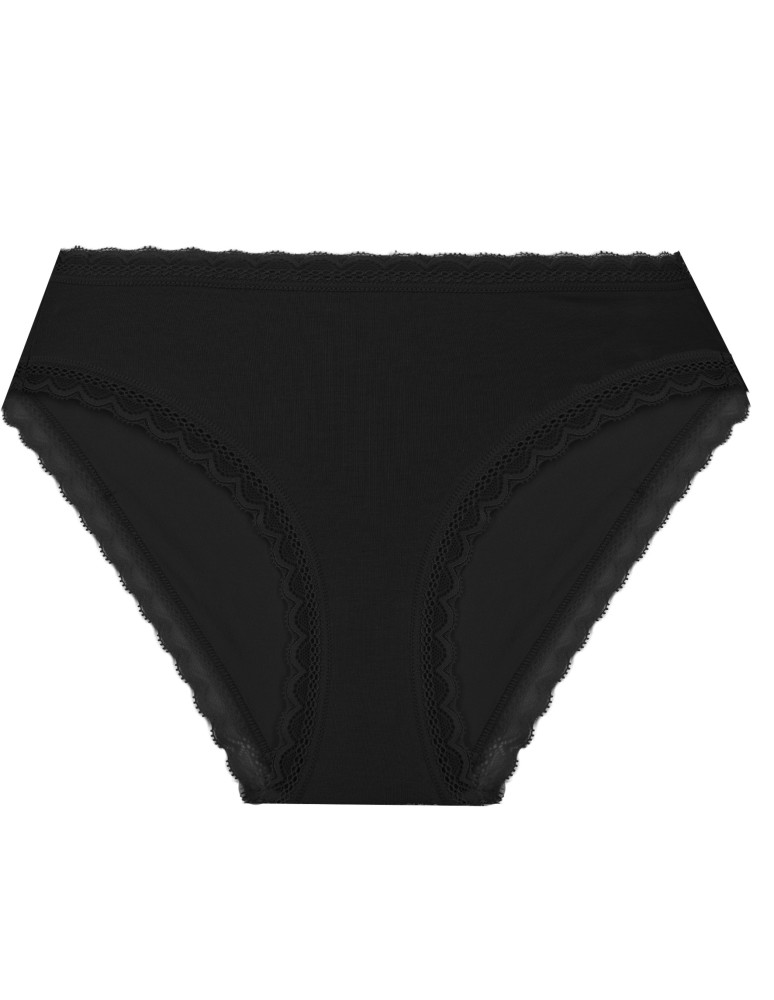 Majtki figi - Wygodne majtki damskie o kroju bikini z modalu 4-pak WIELOKOLOROWY - produkt moraj.pl 4