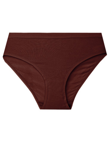 Wygodne majtki damskie o kroju bikini z modalu klasyczne na co dzień 4-pak - WIELOKOLOROWY  - produkt 2