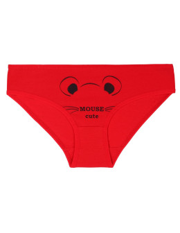 Figi dziewczęce bawełniane mix kolor 4-pak - produkt 2