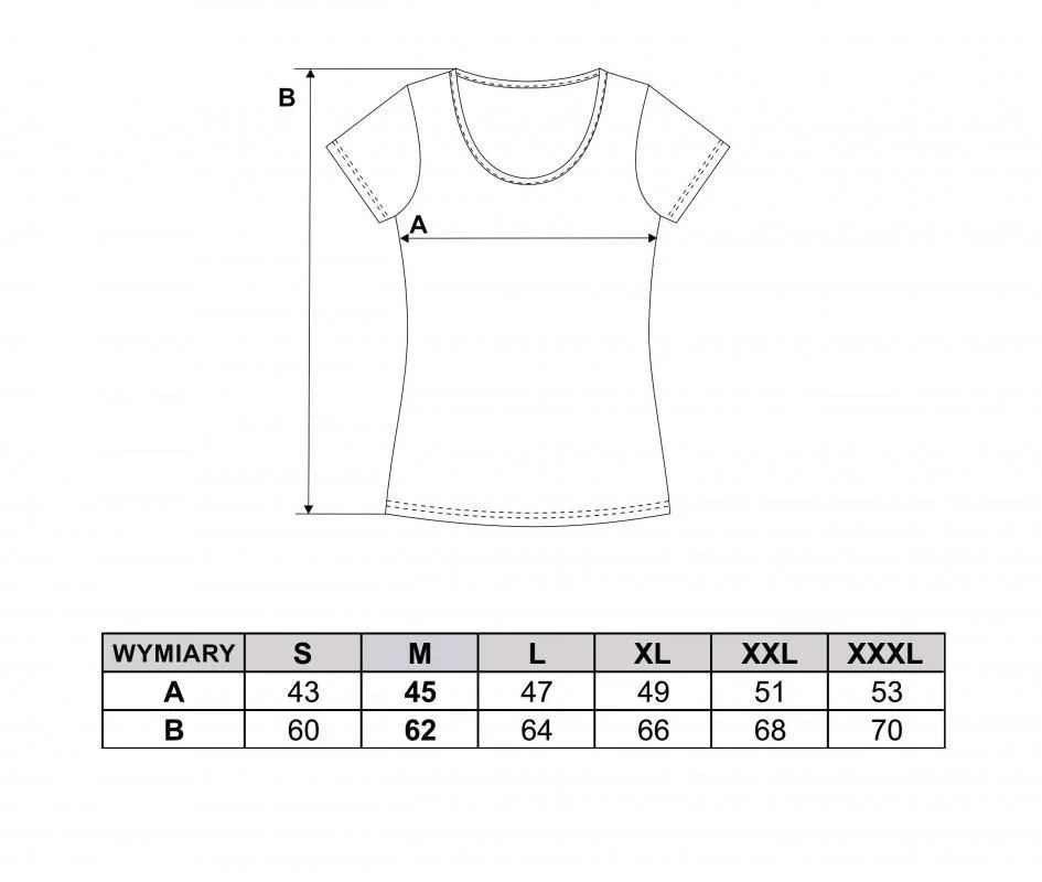 T-shirt damski - "Polska gola"