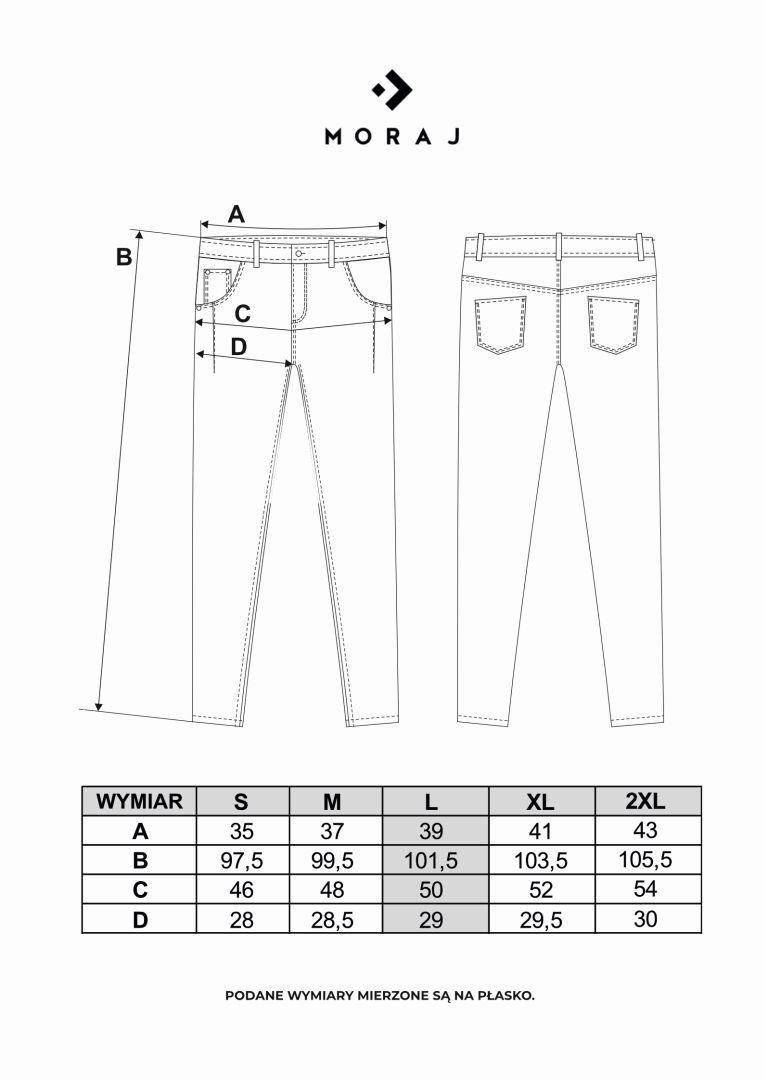 Spodnie damskie jeansowe mom fit