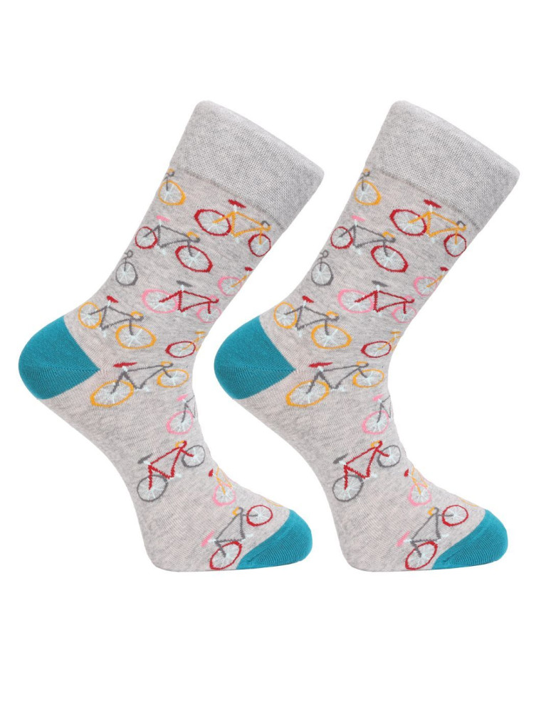 Skarpetki długie - Kolorowe skarpety męskie długie 5 par Limitowana Edycja WIELOKOLOROWY  - produkt moraj.pl 9