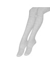 Rajstopy dziewczęce bawełniane grubsze JASNY SZARY