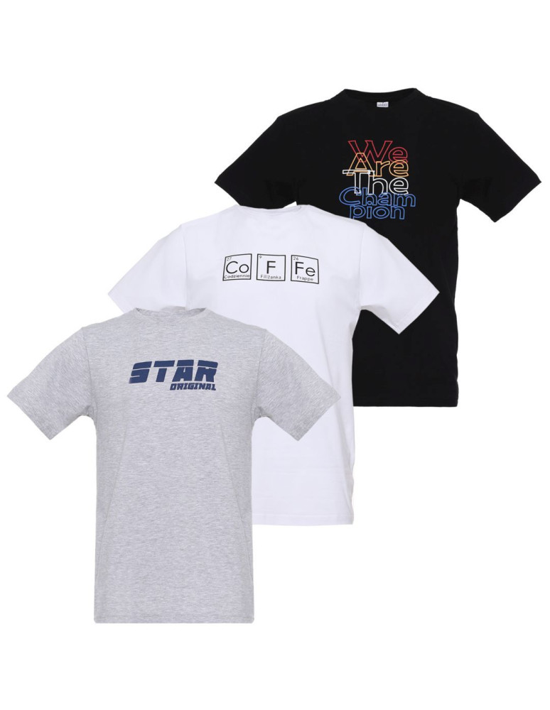 Koszulki, topy, koszule - Koszulka męska T-shirt bawełniany z nadrukiem WZÓR 1 - produkt moraj.pl 1