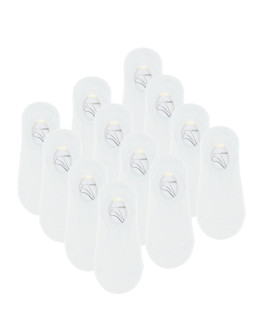 Niskie skarpetki stopki damskie bawełniane 12-pak