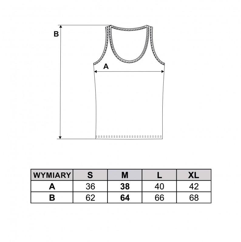 Koszulka damska na ramiączkach Tank-Top bawełniana