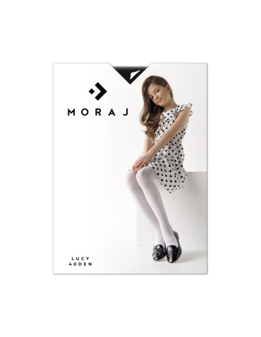 Rajstopy - Rajstopy dziewczęce z microfibry 40DEN CZARNY - produkt 10