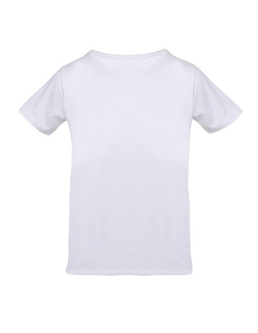 Chłopiec - T-shirt bawełniany młodzieżowy BIAŁY - produkt 2