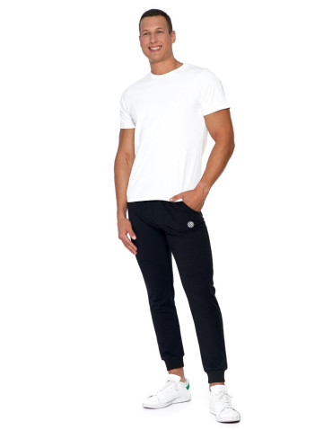 Koszulki, topy, koszule - Koszulka męska bawełniana T-shirt CIEMNY SZARY - produkt 25