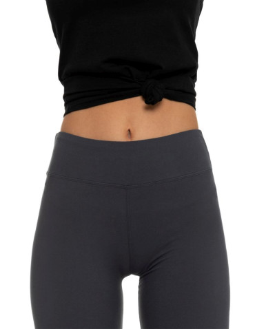 Legginsy - Klasyczne legginsy damskie z wysokim stanem plus size GRANATOWY - produkt 6