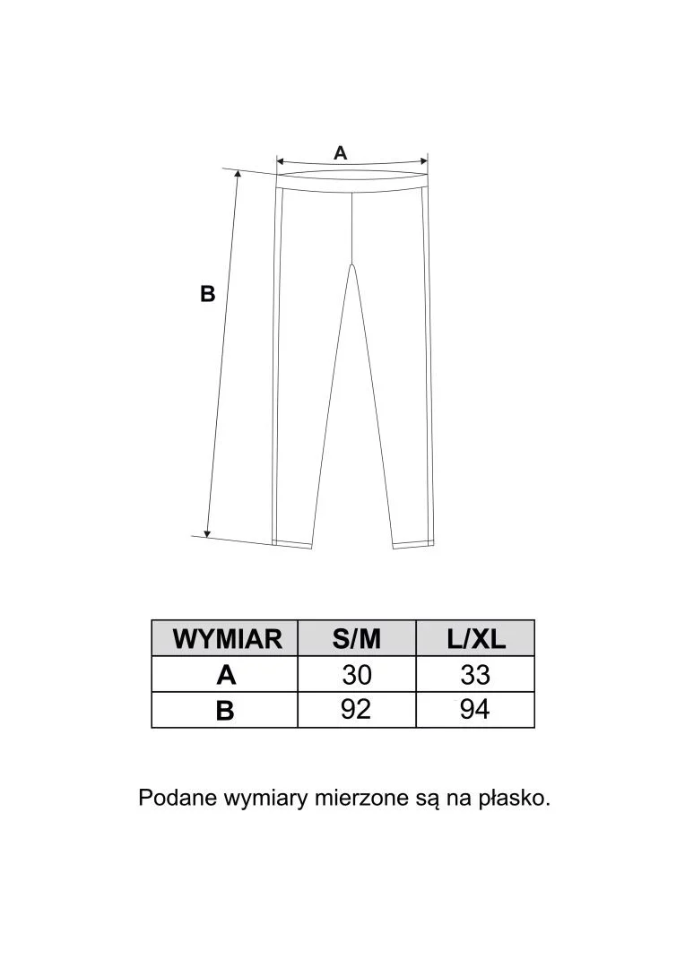 Klasyczne czarne legginsy ocieplane damskie Klasyczne czarne legginsy ocieplane damskie