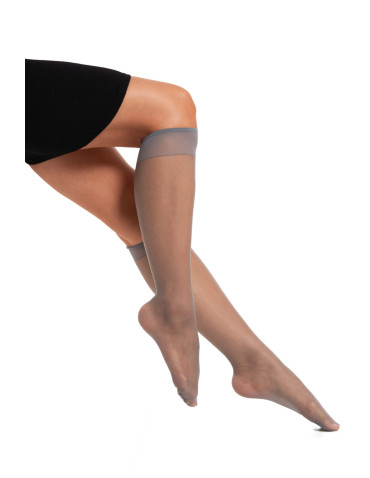 Podkolanówki - Podkolanówki damskie lycra 15 DEN 2-pak DAINO - produkt 6