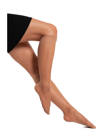 Podkolanówki - Podkolanówki damskie lycra 15 DEN 2-pak DAINO - produkt 8