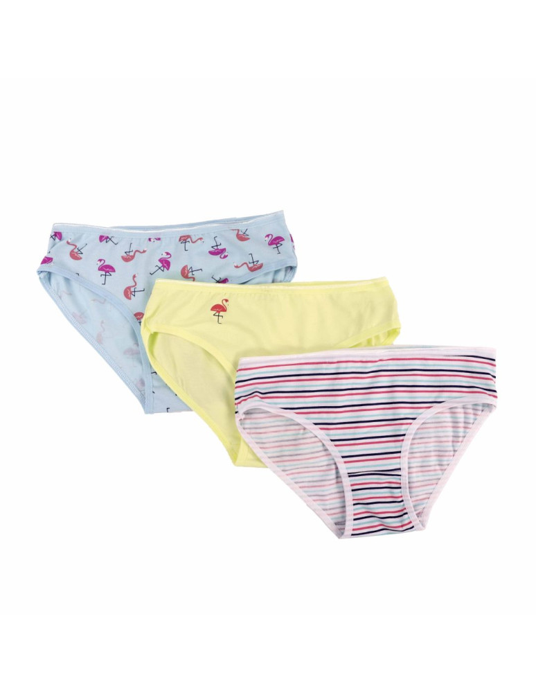 Figi - Figi damskie szorty 3-pak WIELOKOLOROWY - produkt moraj.pl 1