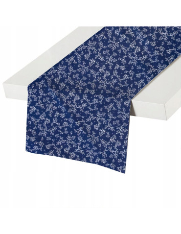 Bieżniki i serwetki - Bieżnik kwiatki 40x140cm WZÓR 1 - produkt 1