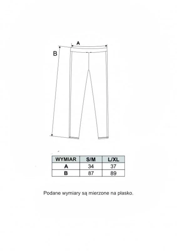 Legginsy damskie z lampasami typu peach touch