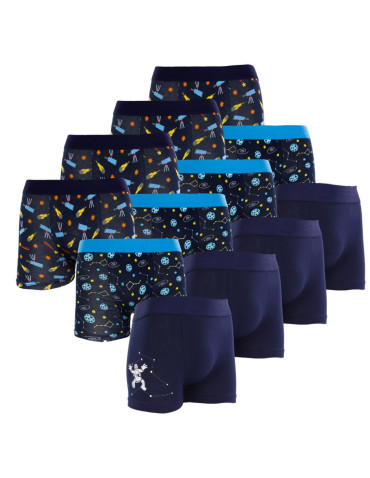 Chłopięce bokserki bawełniane kosmos