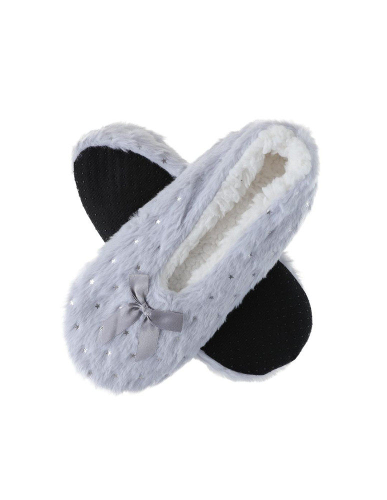 Kapcie i bambosze - Bambosze damskie w gwiazdki WIELOKOLOROWY - produkt moraj.pl 3
