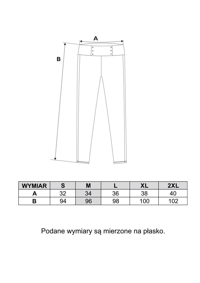 Legginsy damskie z ciepłej dzianiny prążkowanej Legginsy damskie z ciepłej dzianiny prążkowanej