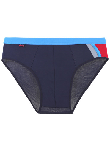 Slipy - Majtki slipy męskie bambusowe klasyczne WIELOKOLOROWY - produkt 3