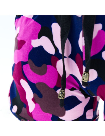 Szorty dziecięce wzorzyste z wiązaniem  - produkt 2