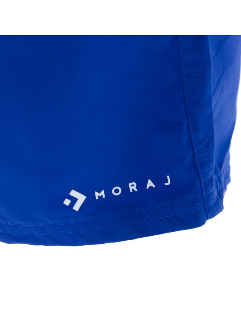 Szorty kąpielowe - Szorty kąpielowe jednokolorowe z kieszeniami NIEBIESKI - produkt moraj.pl 6