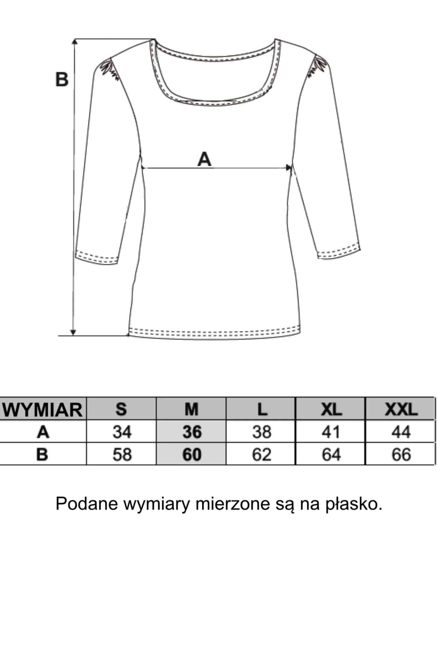 Bluzka damska z prążka z dekoltem karo