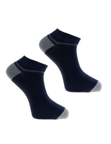 Stopki - Skarpety stopki męskie bawełniane w paski WIELOKOLOROWY - produkt 3