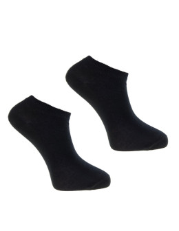 Stopki damskie bawełniane czarne 12-pak - produkt 2