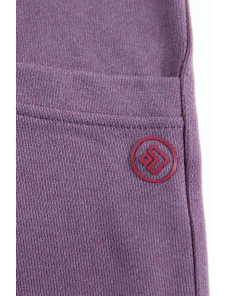 Bluzy - Bluza damska cosy sportowa z kapturem i kieszeniami RÓŻOWY - produkt moraj.pl 3