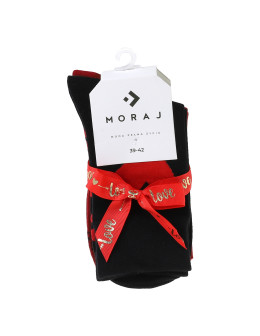 Skarpetki męskie na Walentynki w serduszka 2-pak  - produkt 2