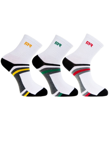 Męskie skarpety długie bawełniane sportowe szeroki ściągacz