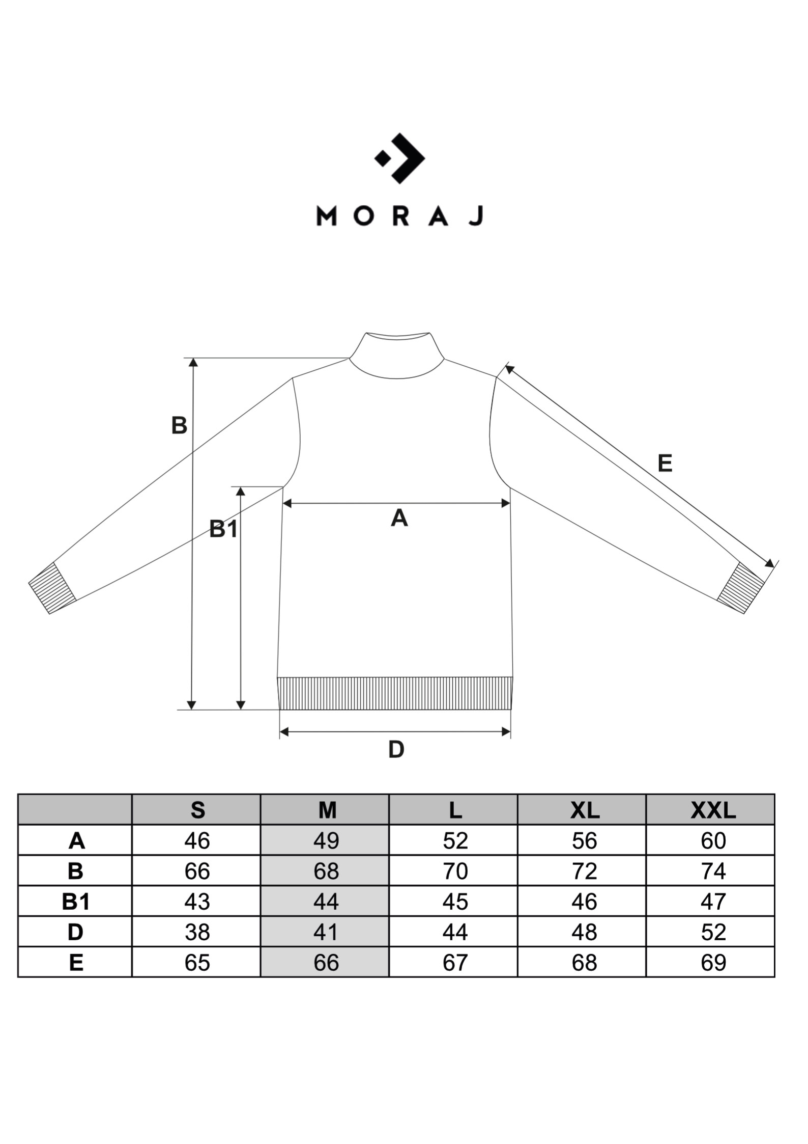 Sweter męski półgolf o klasycznym kroju