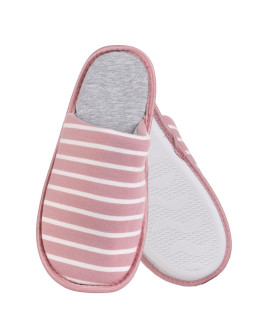 Kapcie damskie wsuwane w paski  - produkt 2