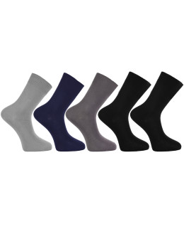Skarpety długie męskie bawełniane 5-pak