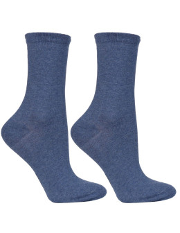 Skarpetki damskie długie bawełniane pastelowe 4-pak  - produkt 2