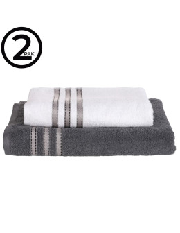 Komplet ręczników kąpielowych bawełnianych 100% 2-pak - produkt 2