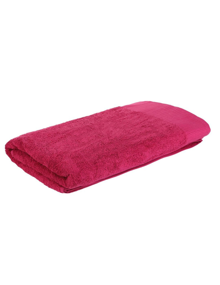 Kąpielowe - Duży ręcznik kąpielowy bawełniany 100% gładki 70x140 cm BORDOWY - produkt moraj.pl 2