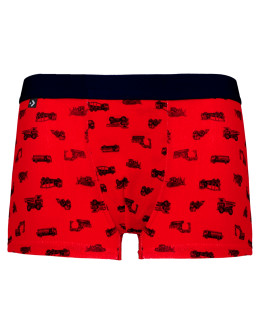 Majtki bokserki chłopięce bawełniane pojazdy budowlane 3-pak - produkt 2
