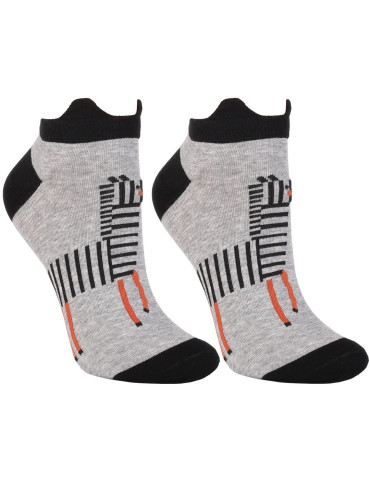 Stopki - Skarpetki stopki damskie bawełniane zebra 12-pak WIELOKOLOROWY - produkt 3