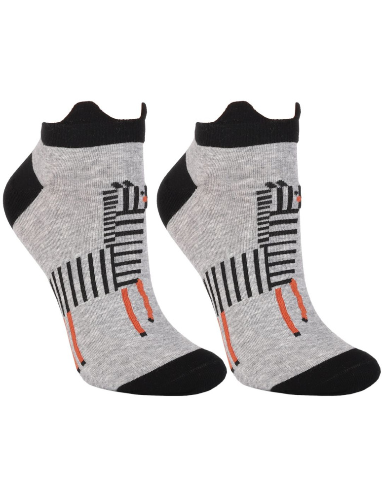 Stopki - Skarpetki stopki damskie bawełniane zebra 12-pak WIELOKOLOROWY - produkt moraj.pl 3