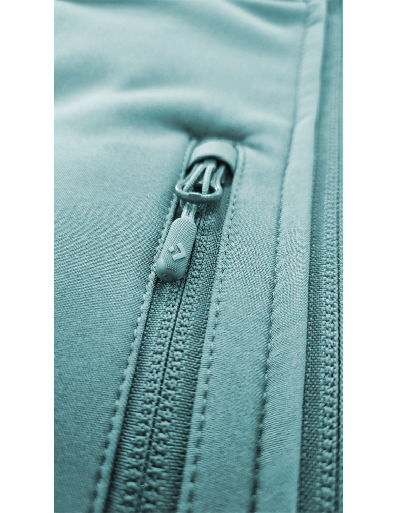 Odzież wierzchnia - Kurtka damska wiatroszczelna typu SoftShell bez kaptura ZIELONY - produkt moraj.pl 10