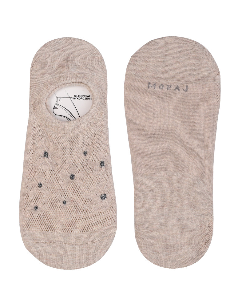 Niskie stopki - Skarpetki niskie stopki damskie ażurowe kwiaty WIELOKOLOROWY - produkt moraj.pl 3