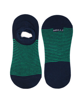 Skarpetki niskie stopki męskie w paski 3-pak  - produkt 2