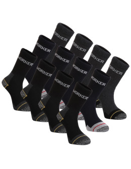 Skarpety robocze długie WORKER 12-pak