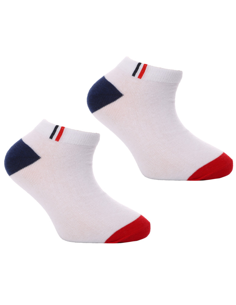 Stopki - Skarpetki stopki chłopięce bawełniane wzór w paski 3-pak WIELOKOLOROWY  - produkt moraj.pl 3