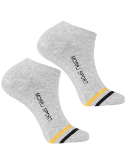 Skarpetki stopki męskie sportowe bawełniane z napisem 12-pak  - produkt 2