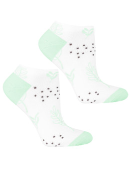 Skarpetki stopki damskie bawełniane mix wzorów 3-pak - produkt 2